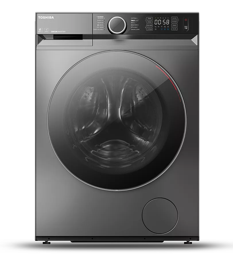სარეცხი მანქანა Toshiba TW-BK100G4UZ(SK) WM/FL 9 Kg ვერცხლისფერი