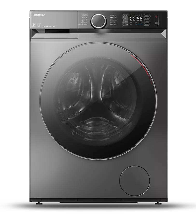 სარეცხი მანქანა Toshiba TW-BK90G4UZ(SK) WM/FL 8 Kg ვერცხლისფერი