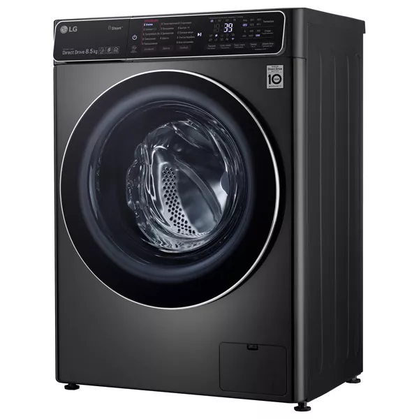 სარეცხი მანქანა LG F-2T9GW9P WM 8.5 Kg რუხი