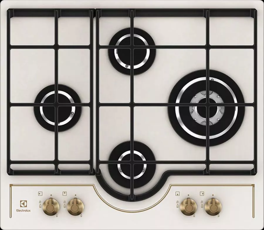 ჩასაშენებელი ზედაპირი Electrolux GPE363RBV Retro Antracit კრემისფერი
