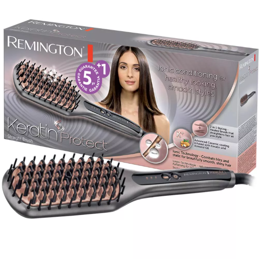 თმის გასასწორებელი სავარცხელი Remington-CB7480