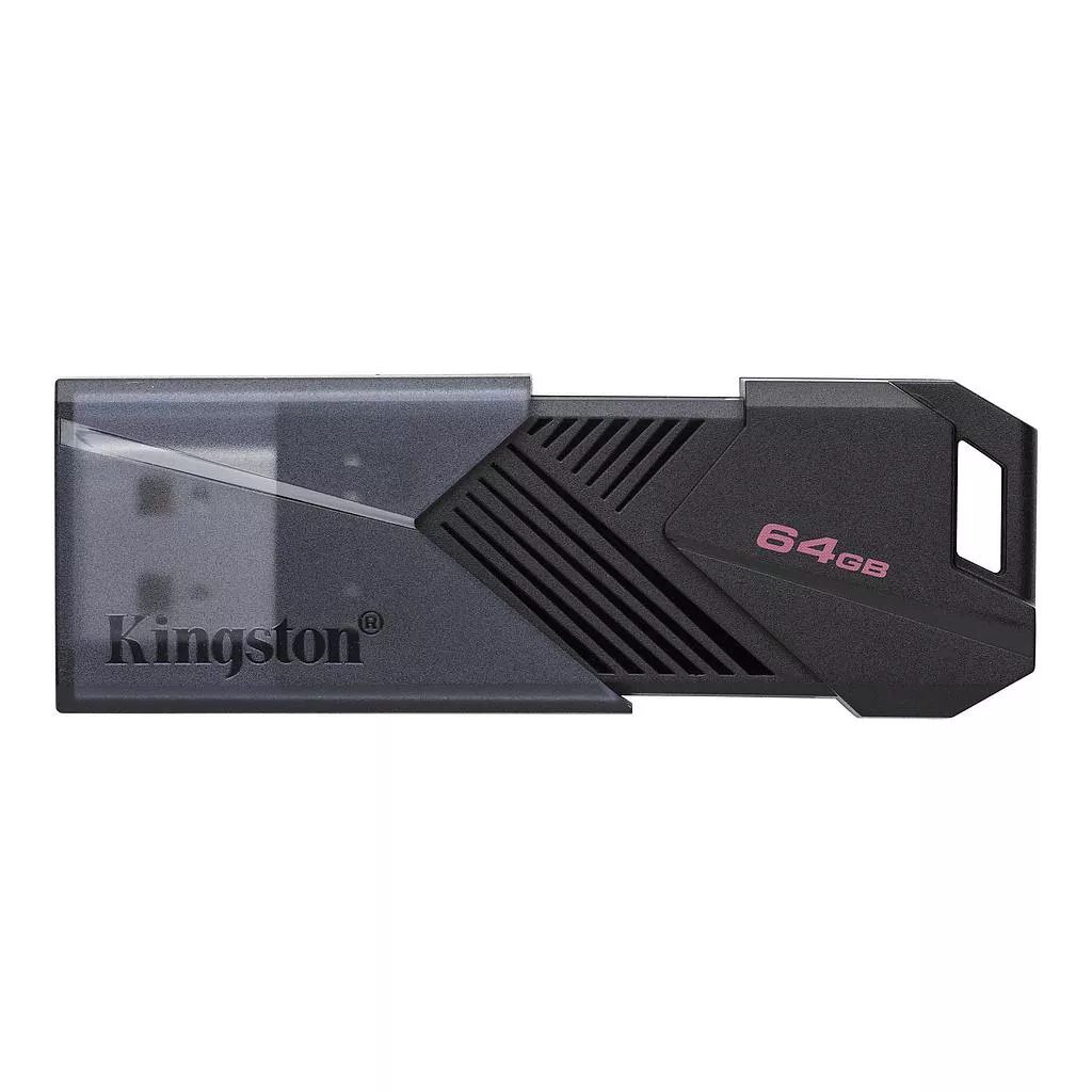 ფლეშ მეხსიერების ბარათი Kingston DataTraveler Exodia Onyx 64GB USB 3.2 (DTXON/64GB) შავი
