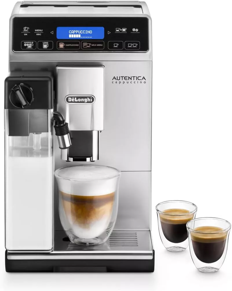 ესპრესოს აპარატი Delonghi ETAM29.660.SB ვერცხლისფერი / შავი