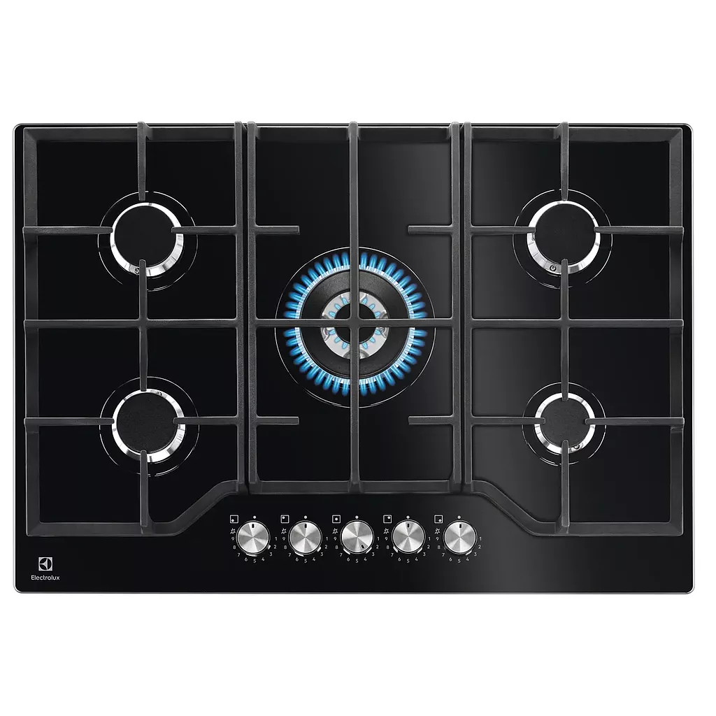 ჩასაშენბელი ზედაპირი Electrolux KGG75362K შავი