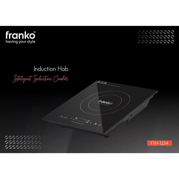 ჩასაშენებელი ზედაპირი Franko FIH-1234 შავი