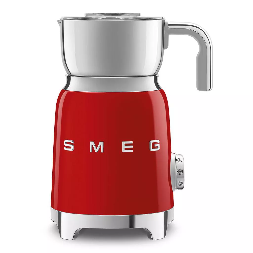 რძის სათქვეფი Smeg MFF01RDEU წითელი