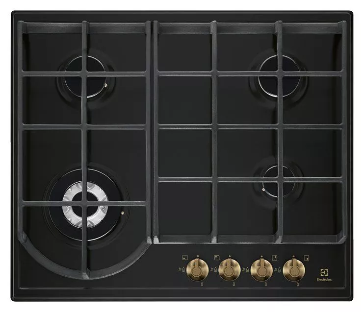 ჩასაშენებელი ზედაპირი Electrolux EGH6343ROR შავი