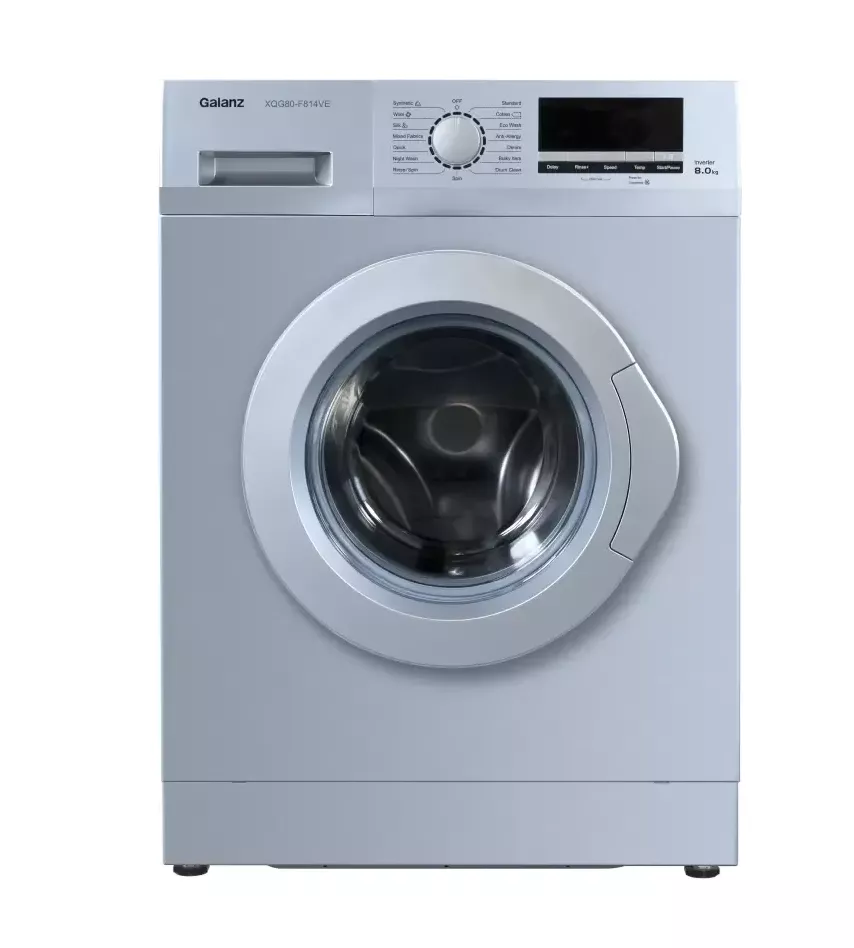 სარეცხი მანქანა Galanz XQG80-F814DE ვერცხლისფერი