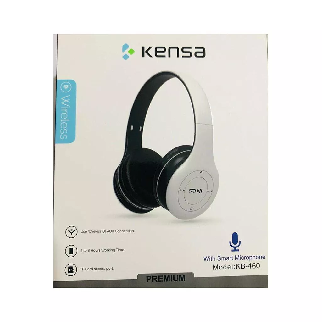 უსადენო ყურსასმენები Kensa KB-460 თეთრი