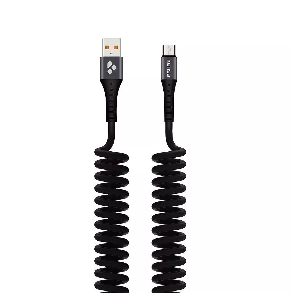 USB Micro კაბელი Kensa KC-170 (1.5 m) - შავი