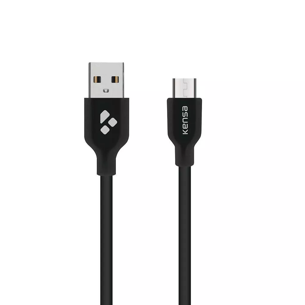 USB Micro კაბელი Kensa DK-154 (1 m) - შავი