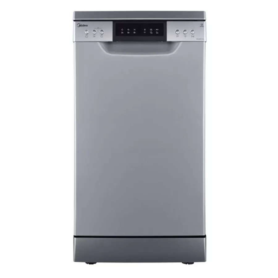 ჭურჭლის სარეცხი მანქანა Midea MFD45S110S ვერცხლისფერი