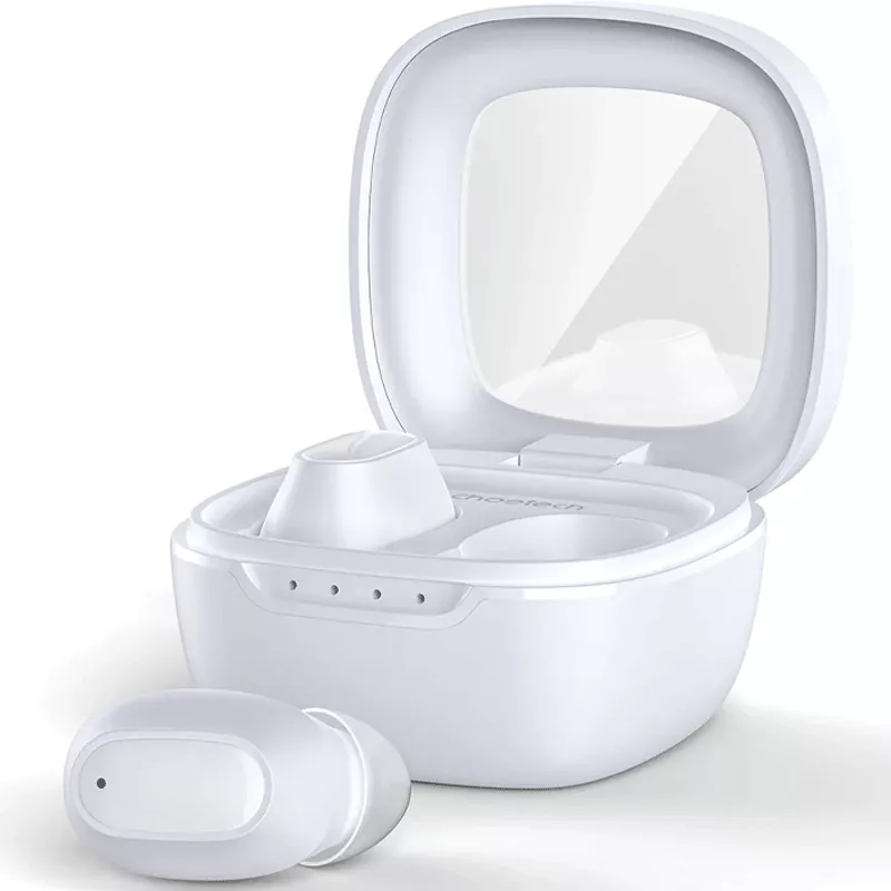 True Wireless ყურსასმენი Choetech TWS (BH-T23) Mini Bean - თეთრი