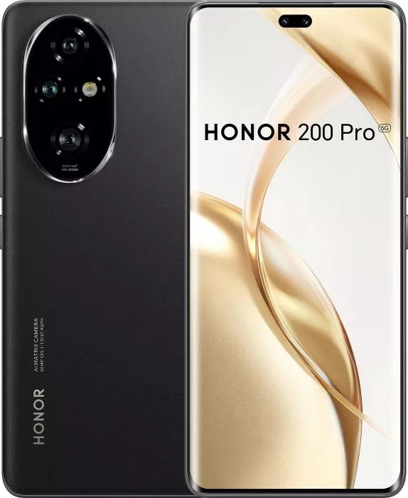 სმარტფონი Honor 200 Pro 12GB/512GB Dual Sim LTE შავი