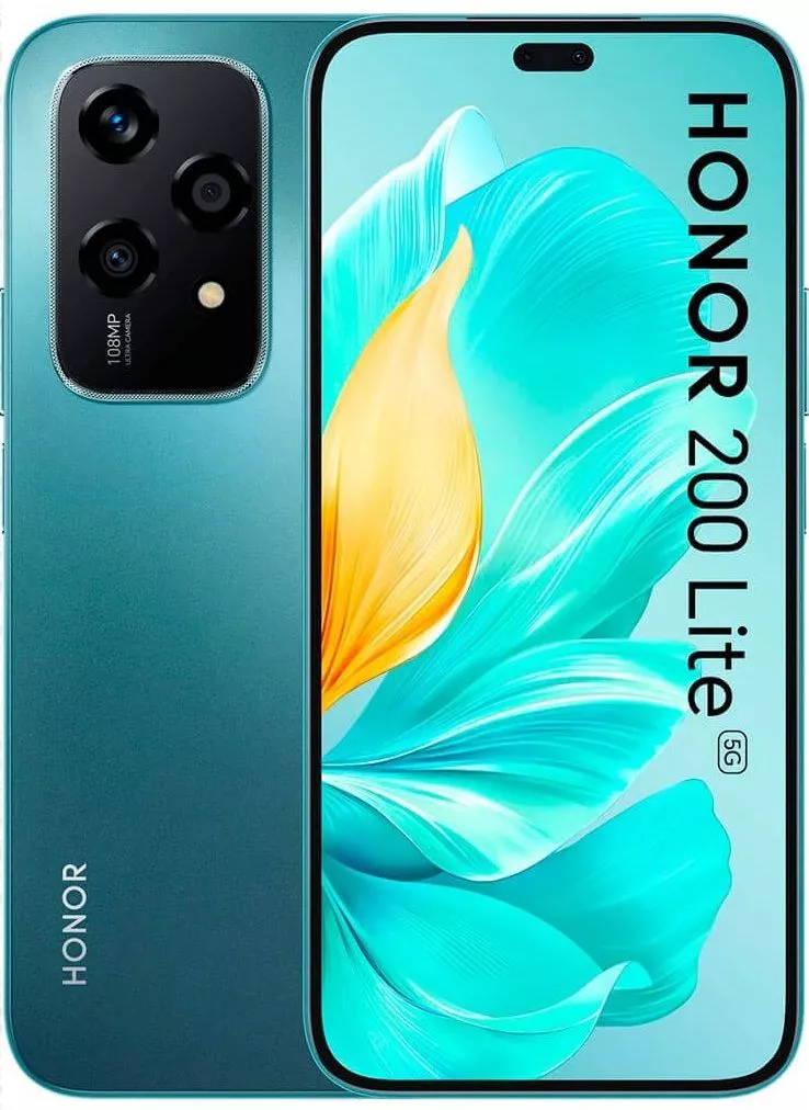 სმარტფონი Honor 200 Lite 8GB/256GB Dual Sim LTE Cyan Lake