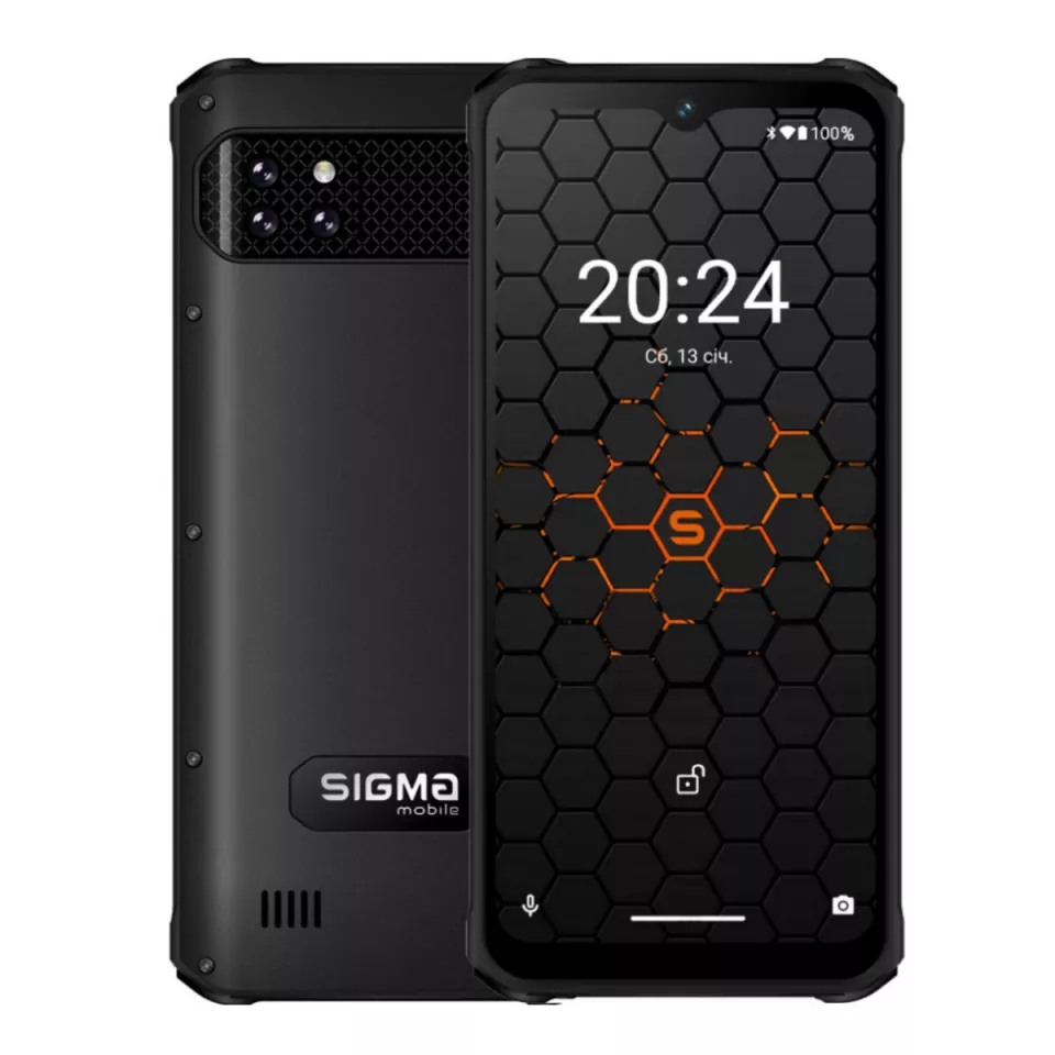 სმარტფონი Sigma X-Treme PQ56 6GB/128GB Dual Sim - შავი
