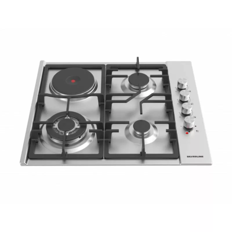 ჩასაშენებელი ზედაპირი Silverline AS5472X02 (7321.11.90.00.11) ვერცხლისფერი