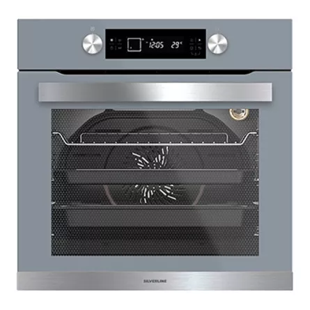 ჩასაშენებელი ელექტრო ღუმელი Silverline BO6505S01 (6505.6.633.03) ვერცხლისფერი