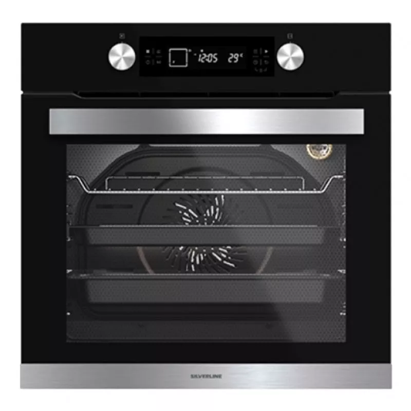 ჩასაშენებელი ელექტრო ღუმელი Silverline BO6505B01 (6505.6.633.01) შავი
