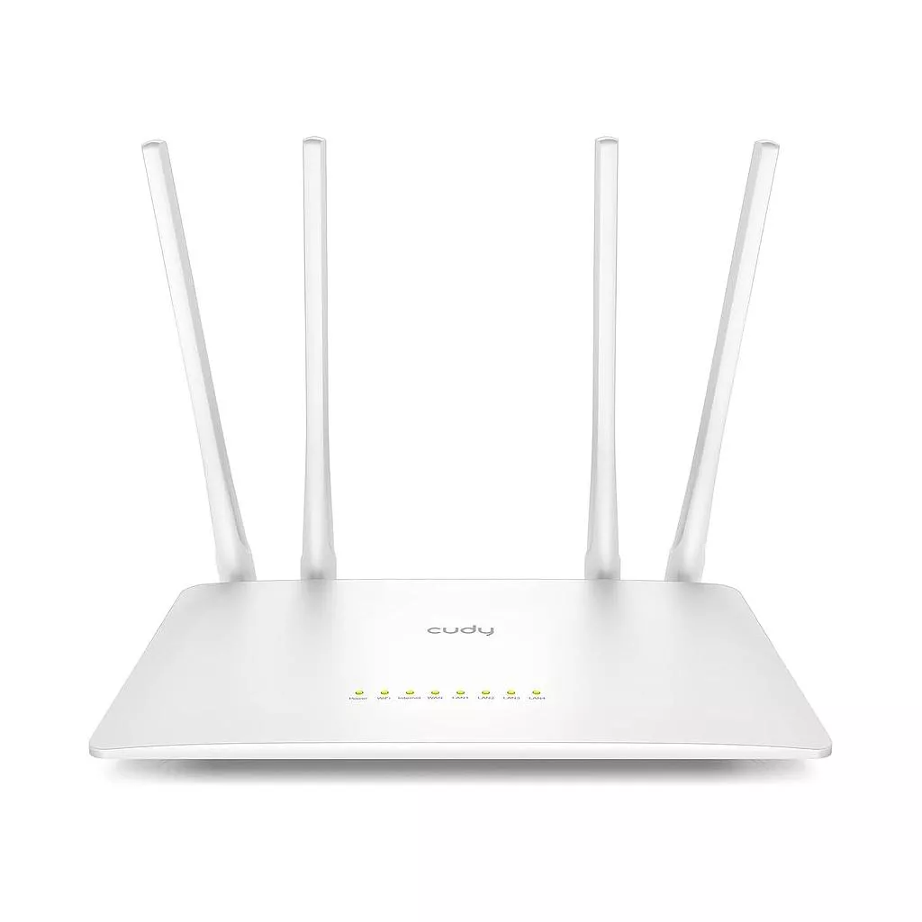 როუტერი Smart Cudy Wi-Fi Router Dual Band WR1200 - თეთრი