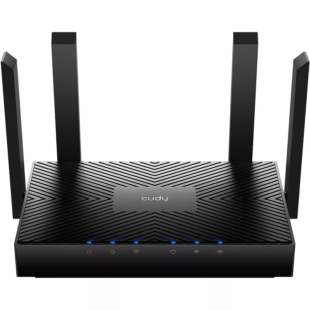 როუტერი Cudy Gigabit Mesh Wi-Fi 6 Router AX3000 Dual Band WR3000 - შავი
