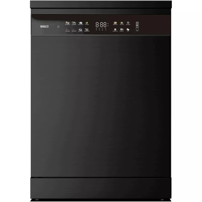ჭურჭლის სარეცხი მანქანა Marazzi DW-D06S15FS(S/BL) შავი