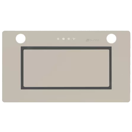 ჩასაშენებელი გამწოვი Alneo ALN 52CM ბეჟი შუშა