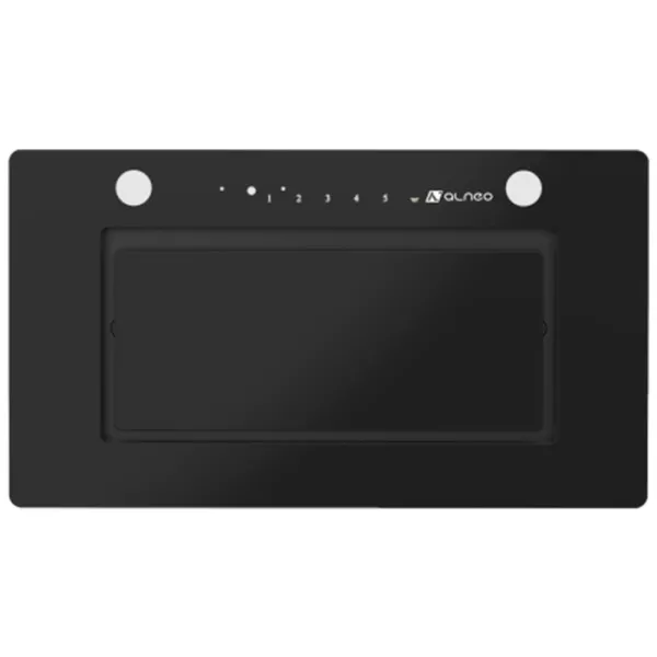 ჩასაშენებელი გამწოვი Alneo ALN 80CM შავი შუშა