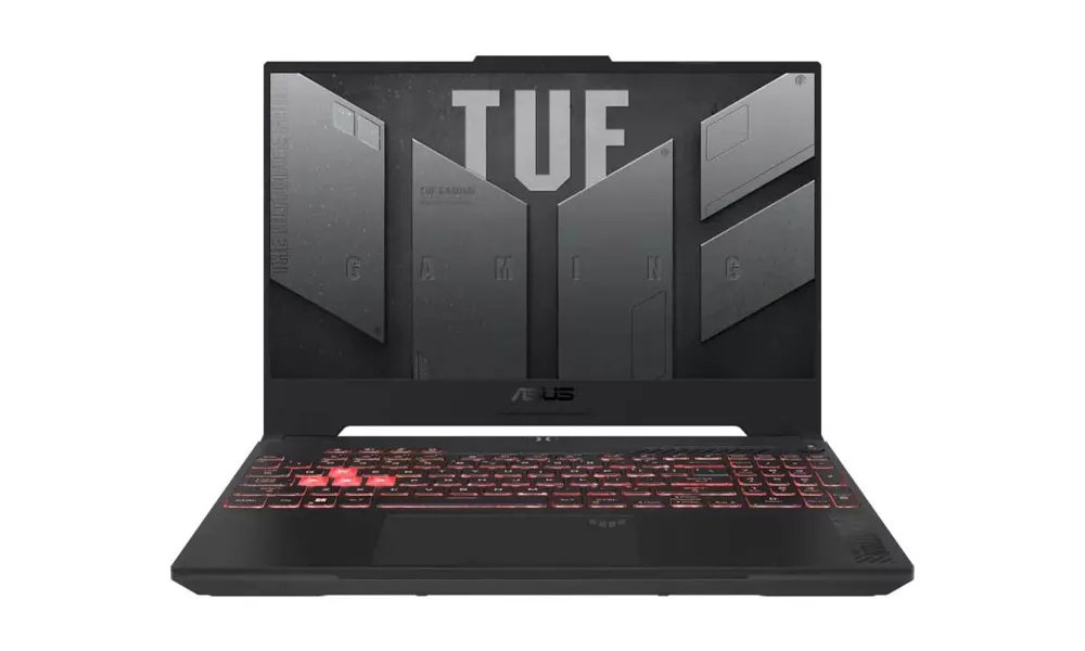გეიმინგ ნოუთბუქი Asus TUF 15.6" (90NR0EB5-M00AP0) - მექა ნაცრისფერი