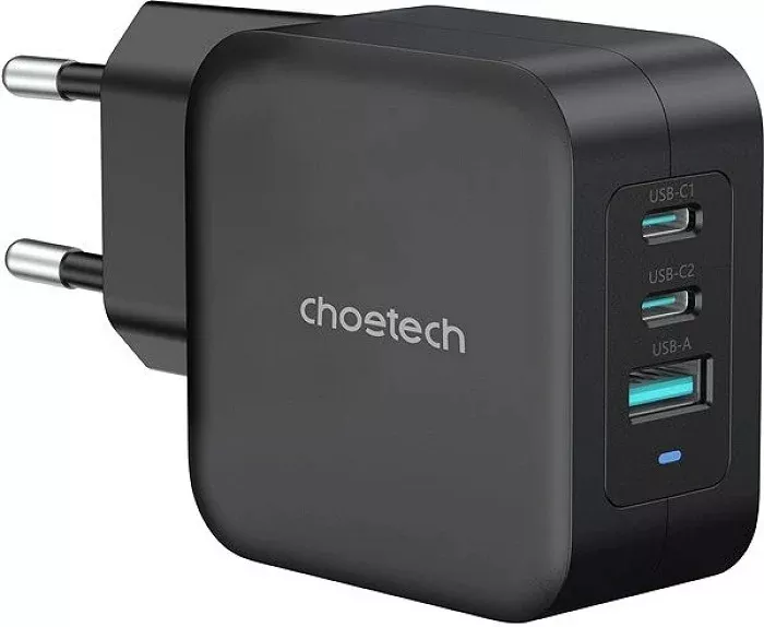 დამტენი Choetech PD8005 100W Type-C And USB Type-A - შავი