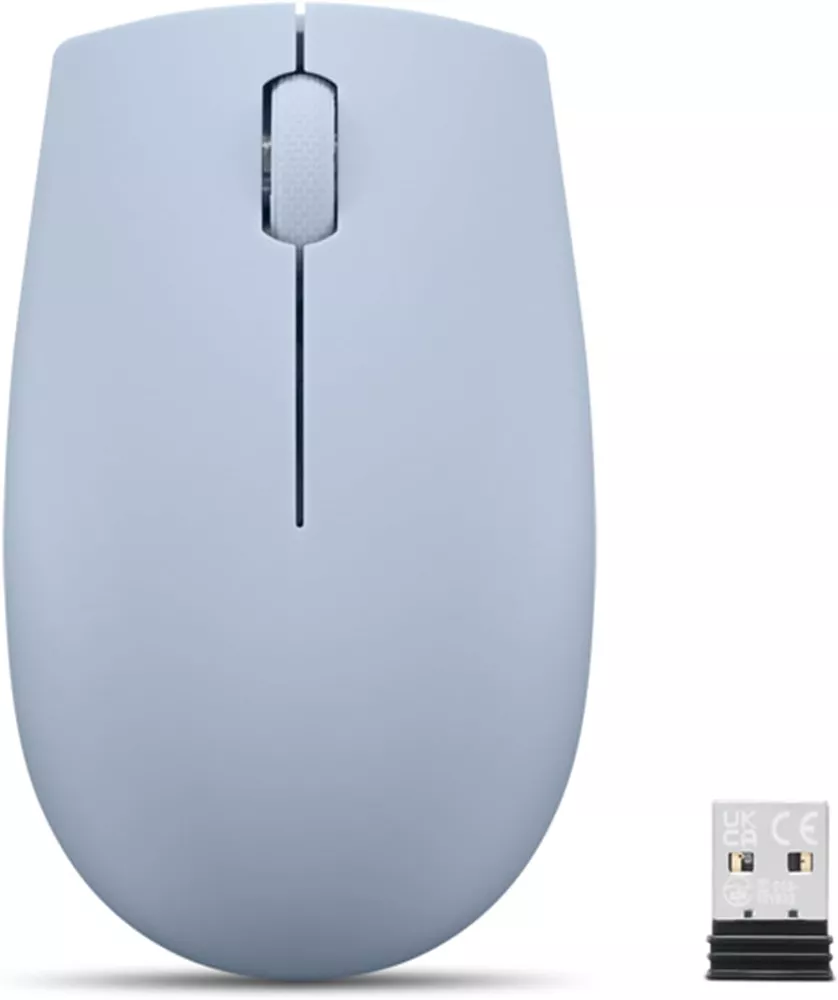 მაუსი Lenovo 300 Wireless Compact (GY51L15679) - Frost ლურჯი