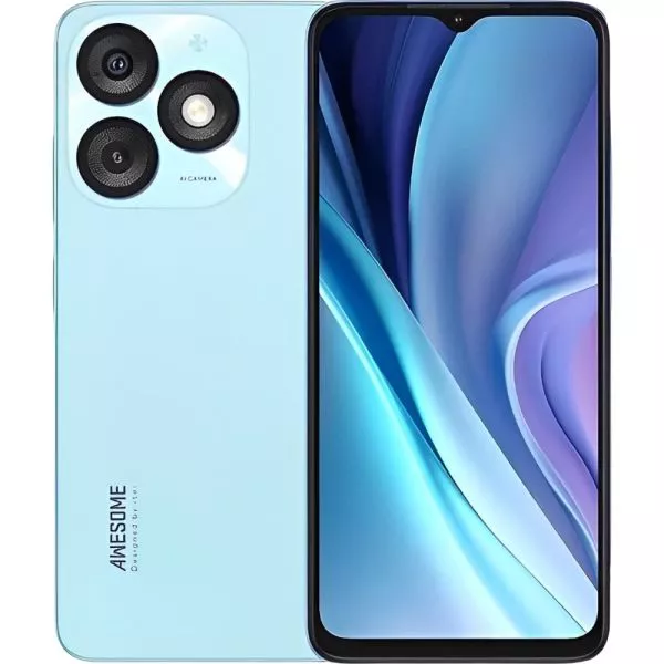 სმარტფონი itel A50 A667LP 3GB+5GB/128GB - Cyan ლურჯი