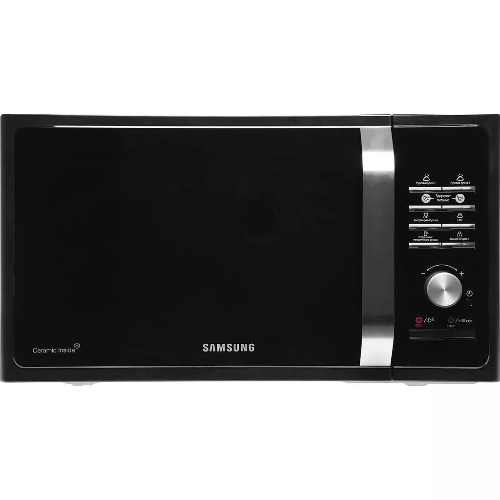 მიკროტალღური ღუმელი Samsung MS23F302TAK/BW შავი