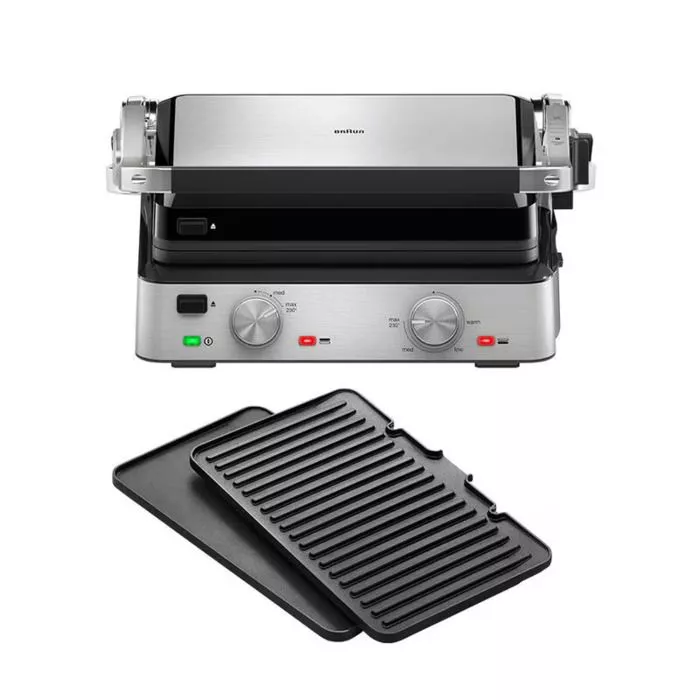 გრილი Braun CG7020 CG შავი / ვერცხლისფერი