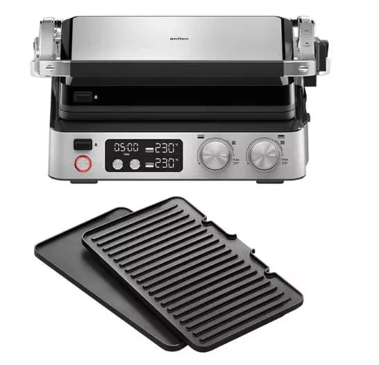 გრილი Braun CG7040 CG ვერცხლისფერი