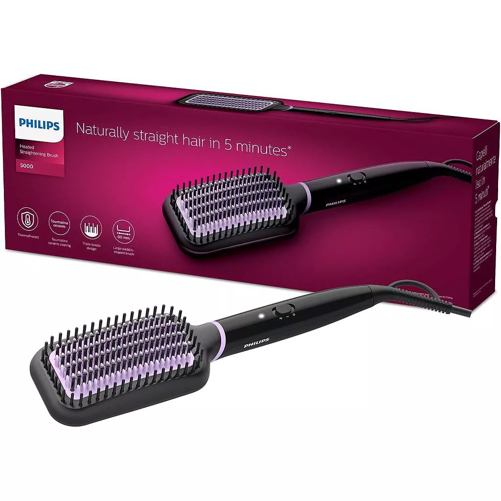 თმის გასასწორებელი Philips BHH880/00 შავიიისფერი