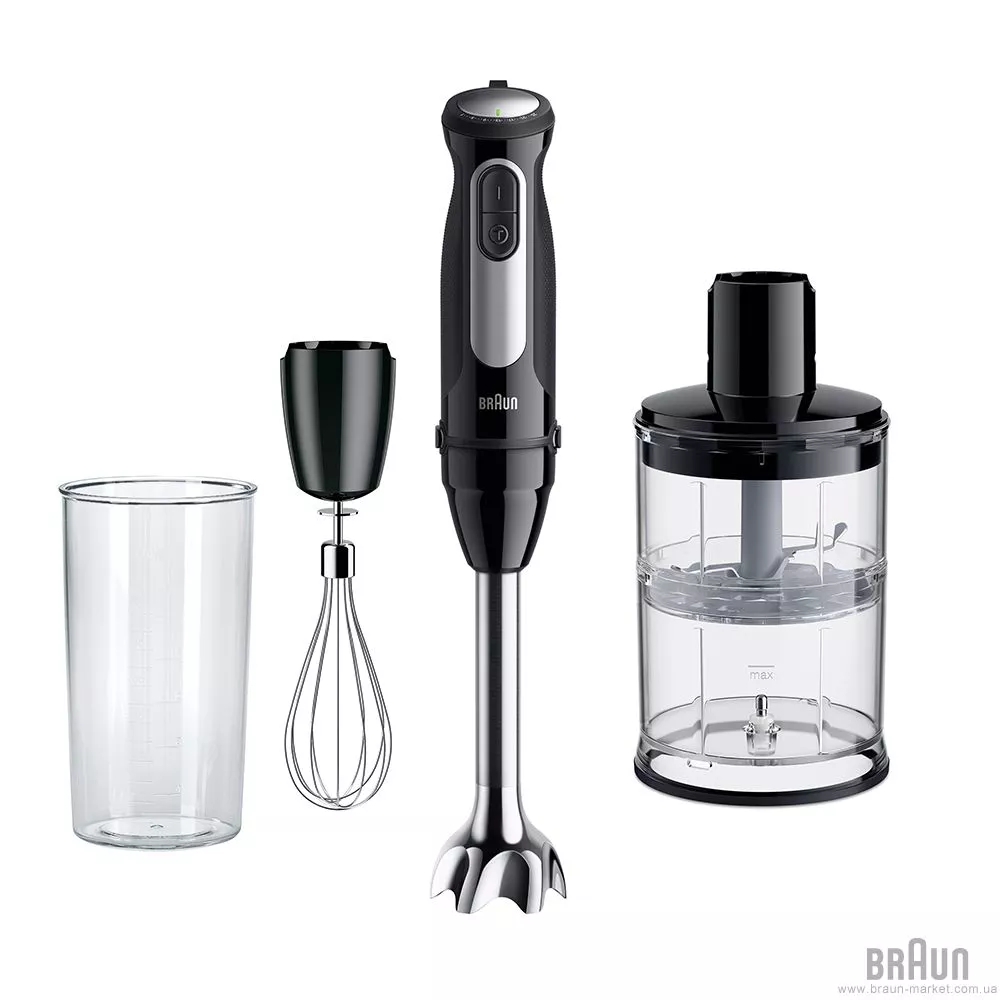 ხელის ბლენდერი Braun MQ55254M შავი