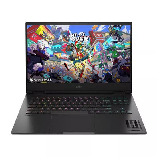 გეიმინგ ნოუთბუქი HP Omen Clamshell Brunobear 16.1" (B09K2EA) - შავი