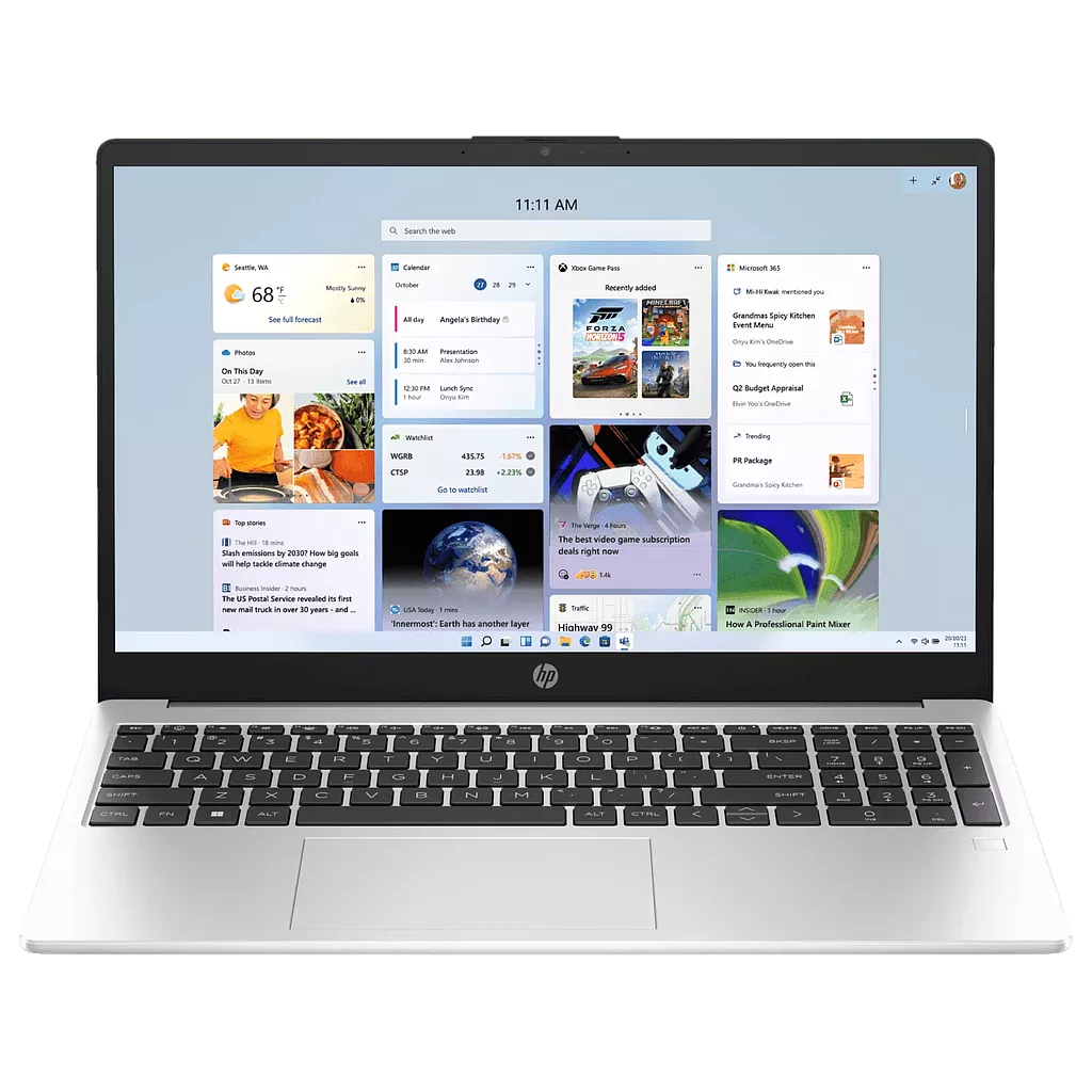 ნოუთბუქი HP 250 G10 15.6" (8D452ES) - ვერცხილსფერი