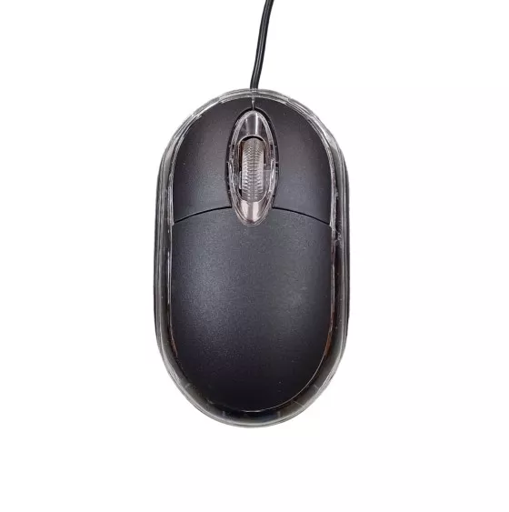 მაუსი Optical Wired Mouse (HYD-065) - შავი