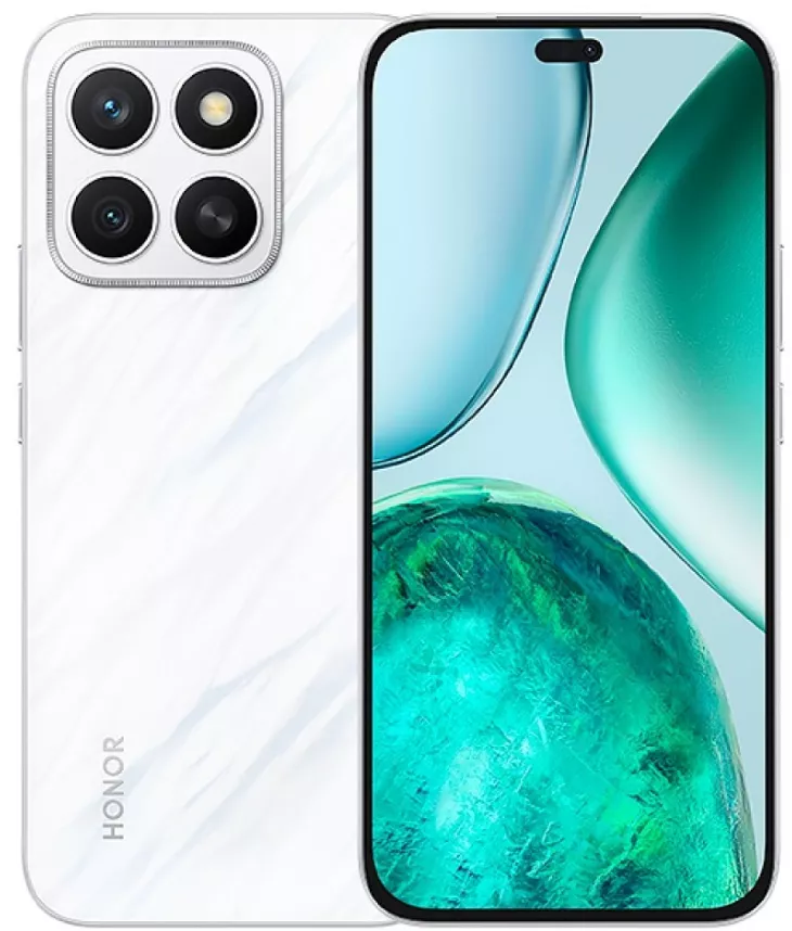 სმარტფონი Honor X8c 8GB/256GB Dual Sim - Moonlight თეთრი