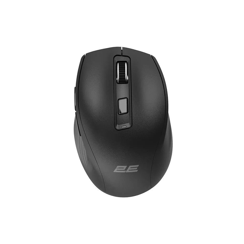 უსადენო მაუსი 2E MF250 Silent WL (2E-MF250WBK) - შავი