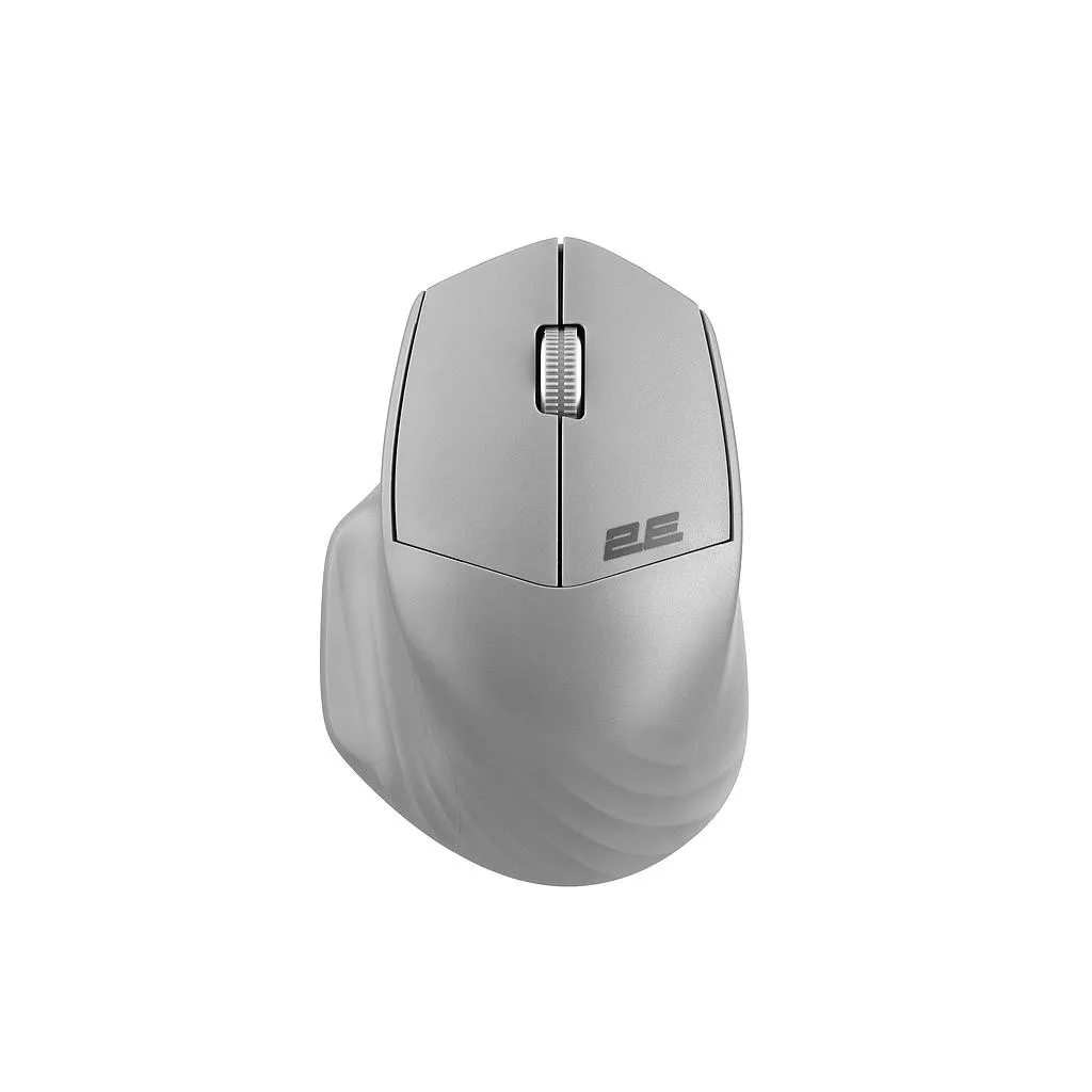 უსადენო მაუსი 2E MF280 Silent WL/BT (2E-MF280WGR) - ნაცრისფერი