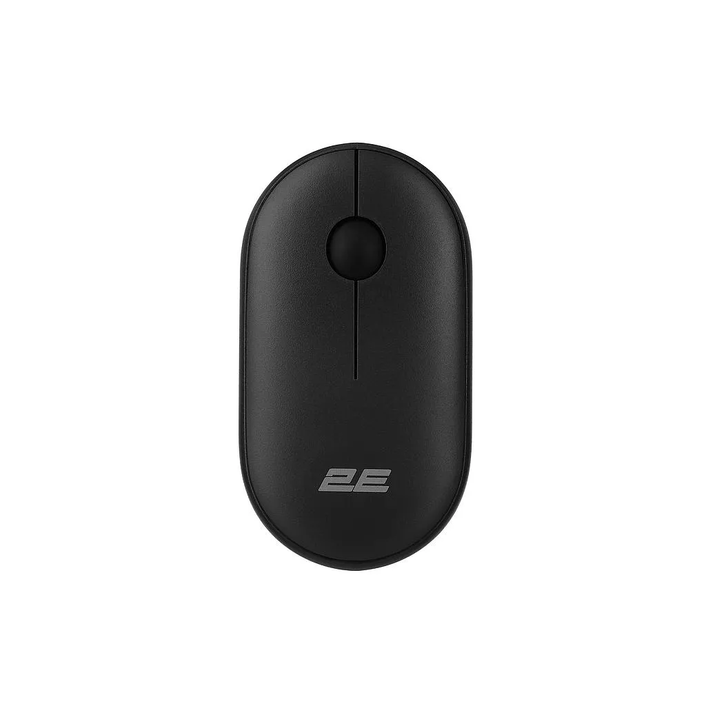 უსადენო მაუსი 2E MF300 Silent WL/BT (2E-MF300WBK) - Graphite შავი