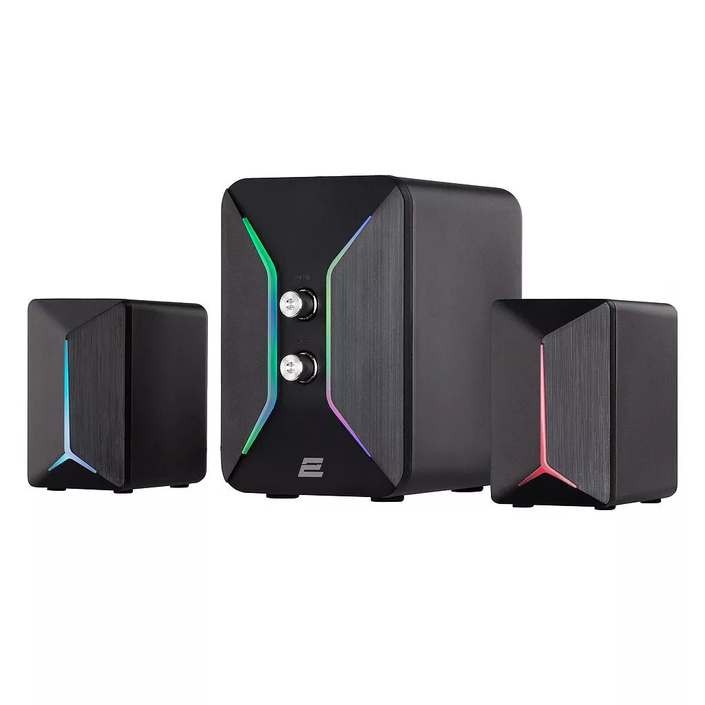 მულტიმედია დინამიკი 2E PCS301 RGB (2E-PCS301BK) - შავი