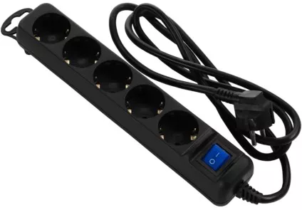 დამაგრძელებელი 2E 5X 1.8m (2E-U05ESM1.8B) - შავი