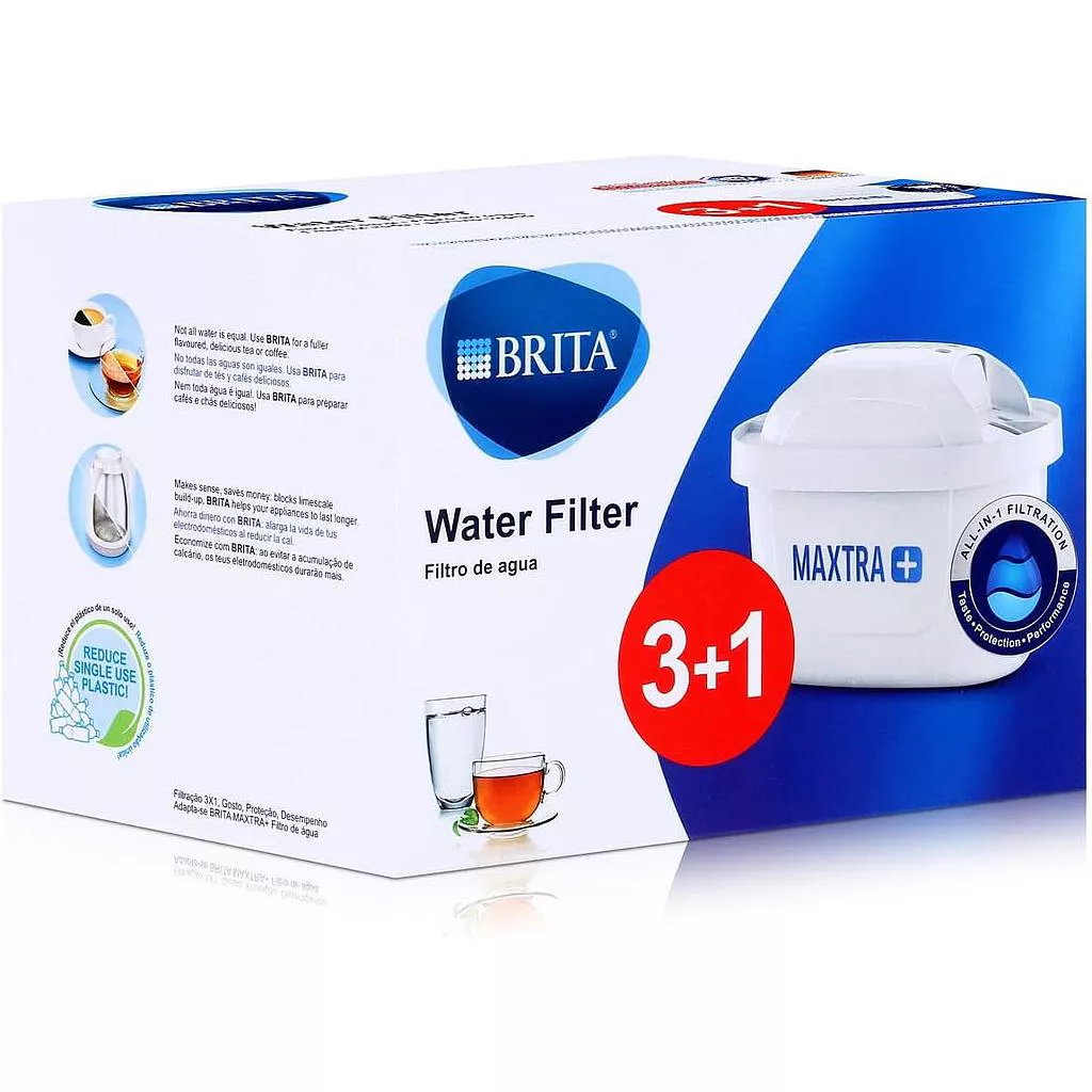 წყლის ფილტრი Brita Pack 4(3+1)