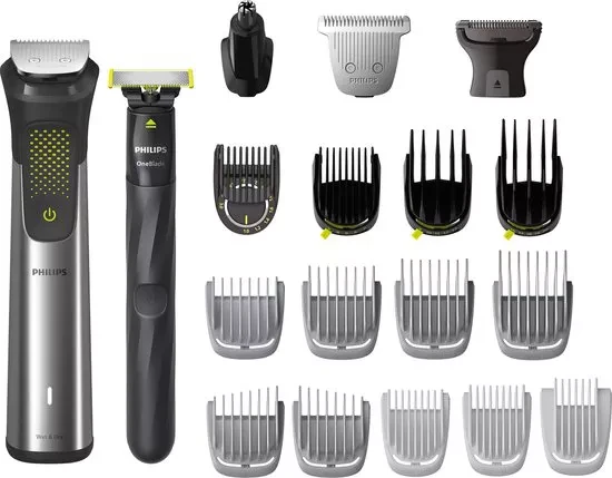 თმის საკრეჭი Philips MG9555/15 შავი / ვერცხლისფერი