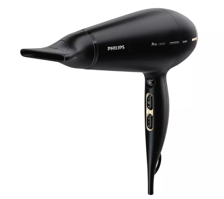 თმის ფენი Philips HPS920/00 შავი / ოქროსფერი