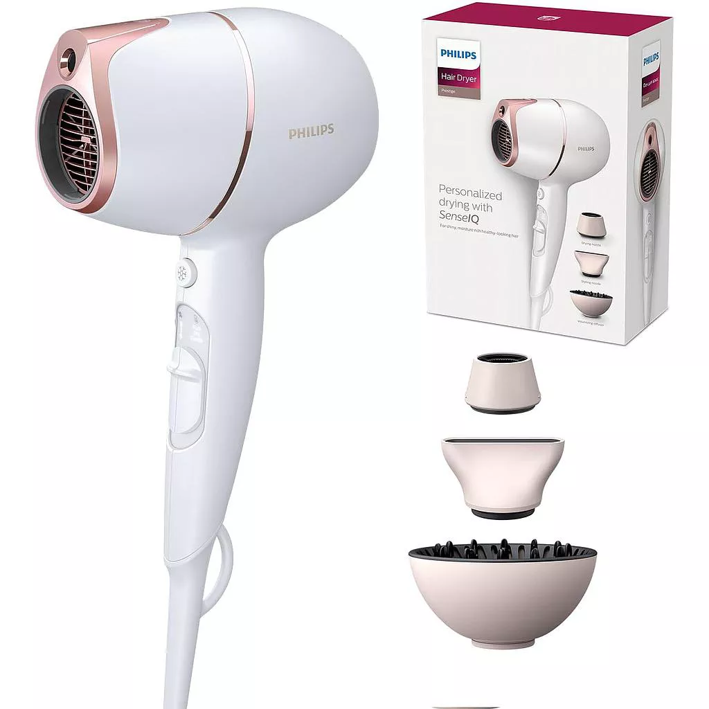 თმის ფენი Philips BHD628/00 თეთრი